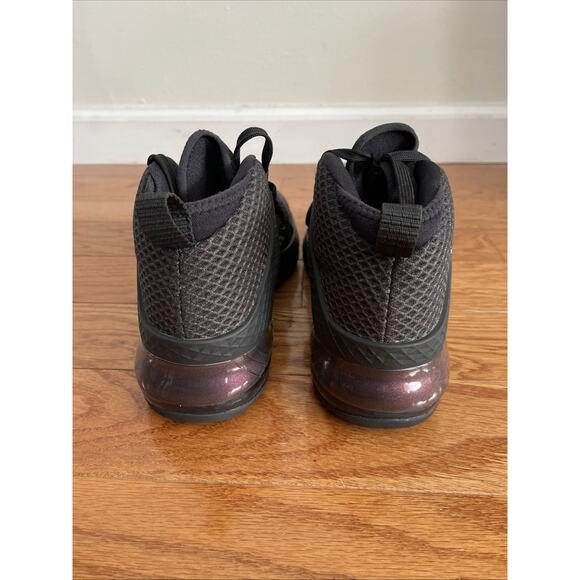 Nike Mens Air Force Max II AV6243-002 Black/White-Black Size 8 Clean Casual - Picture 8 of 12